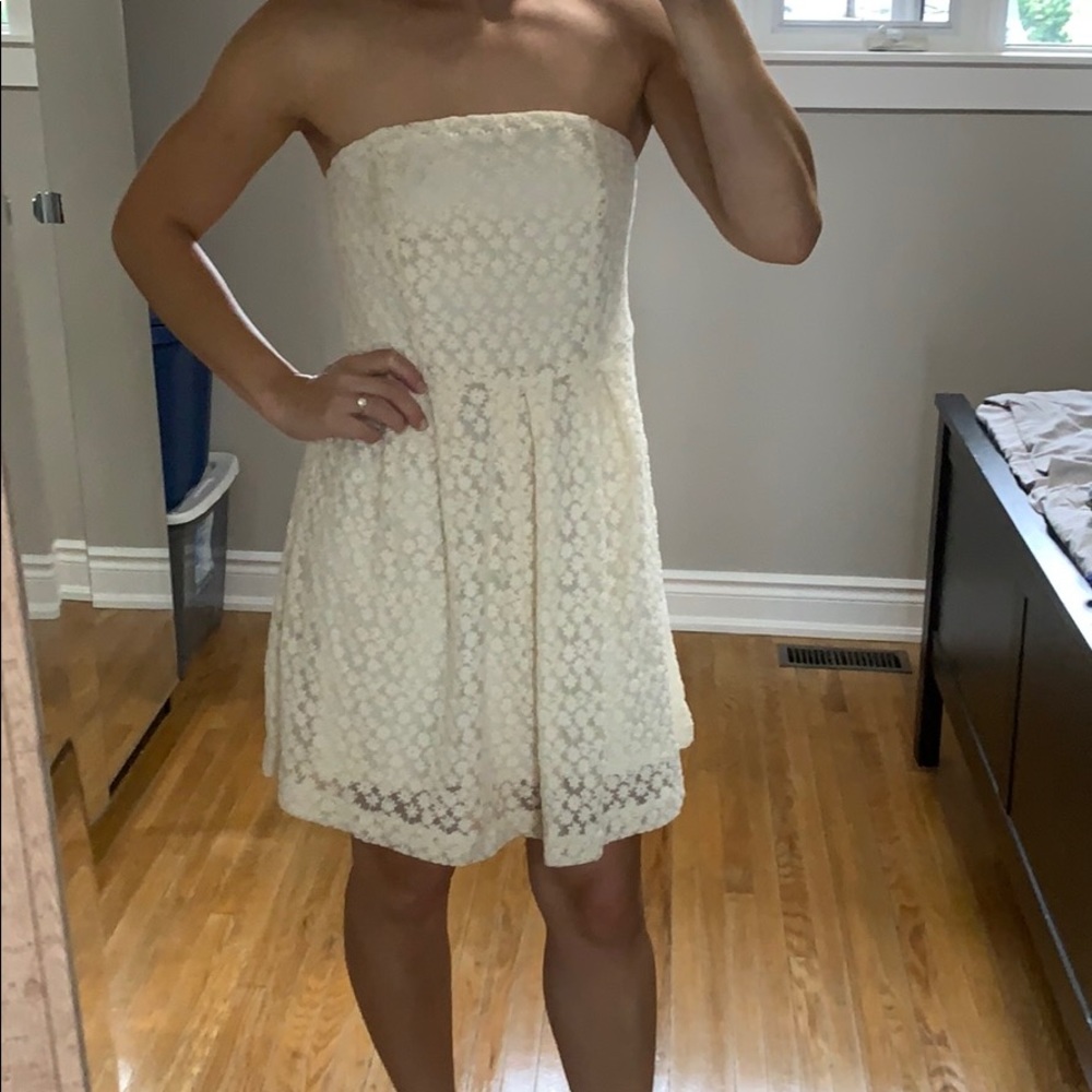 Ivory summer dress